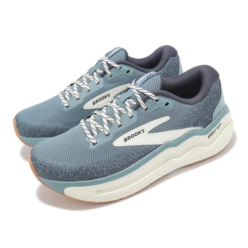 Brooks 慢跑鞋 Ghost Max 2 女鞋 灰藍 厚底 緩衝 穩定 魔鬼極致 運動鞋 1204201B466