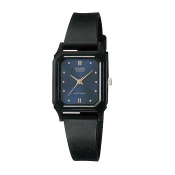 【CASIO 卡西歐】 復古方形 氣質指標錶 膠質錶帶 生活防水 (LQ-142E-2A)