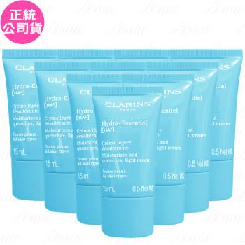 CLARINS 克蘭詩 水潤奇肌清爽保濕霜(15ml)*10(公司貨)