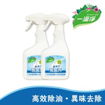 【一滴淨】氣炸鍋．微波爐重油汙清潔劑 500g 二件組
