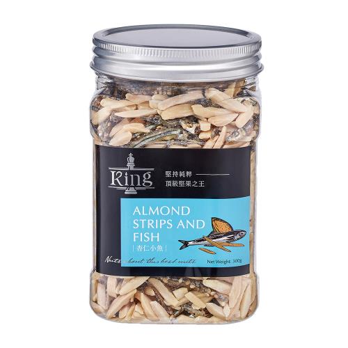 【盛香珍】KING杏仁小魚300g/罐