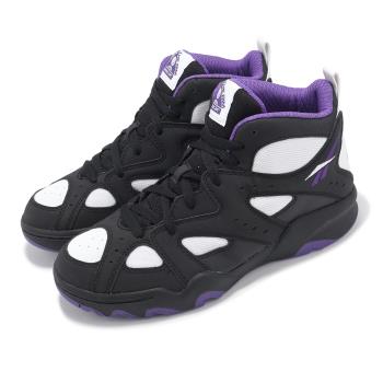 Reebok 籃球鞋 ATR Decimator 男鞋 黑紫白 Above the Rim 復古 中高筒 運動鞋 100201336