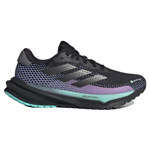 Adidas 慢跑鞋 女鞋 緩震 防水 SUPERNOVA GORE-TEX 黑【運動世界】ID6305