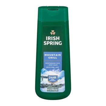 New 美國Irish Spring沐浴乳-北極松+薄荷(20oz)*3