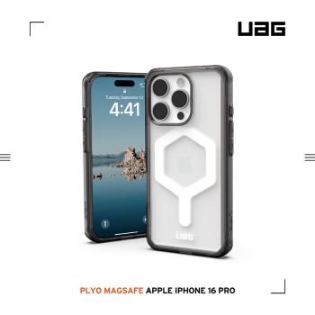 UAG iPhone 16 Pro 磁吸耐衝擊全透保護殼-全透明 (支援MagSafe無線充電)