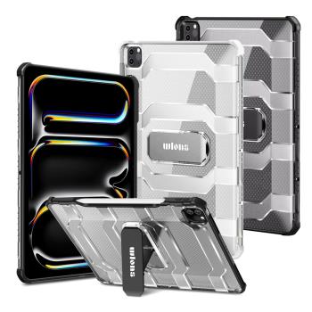 wlons for iPad Pro11吋(2024) 軍規+立架平板保護殼