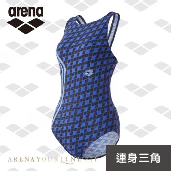 arena女連體三角 訓練款 TSF5001W 女士連體泳衣專業三角泳裝溫泉游泳衣遮肚顯瘦 秋冬新款