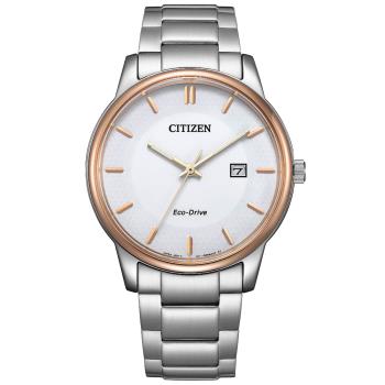 CITIZEN星辰 PAIR系列 簡約時尚 光動能腕錶 BM6979-74A
