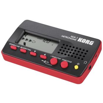 【KORG 調音器】MA-1 名片型節拍器 紅黑色 / 公司貨