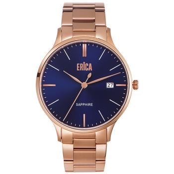 ERICA 凝光系列三針不鏽鋼藍寶石鋼帶錶38MM(ER-20-GB)