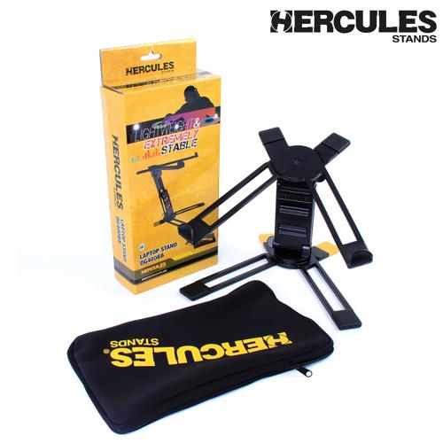 『HERCULES 海克力斯』DJ用桌上型筆電架 DG400BB / 混音器電腦支架 LAPTOP STAND / 公司貨