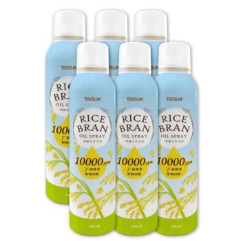 泰山 噴霧式玄米油 200ml(6入組)