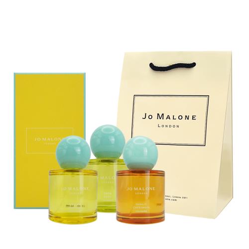 JO MALONE 盛夏花園系列香水(50ml)[陽光柚子/熱帶黃槿花/盛夏蕃荔枝]贈品牌紙袋