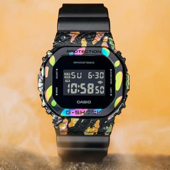CASIO G-SHOCK 40週年冒險者寶石系列經典方形計時錶/GM-5640GEM-1