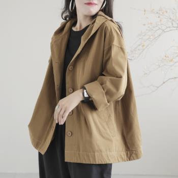 【LANNI 藍尼】★寬鬆工裝帥氣外套(上衣/女裝/外套/夾克/休閒/通勤)