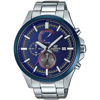 CASIO EDIFICE 炫彩時尚三眼計時錶/EFV-520RR-2A