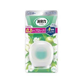 日本ST雞仔牌-消臭力持香約8週浴廁瞬效淨味除臭芳香劑6ml/盒-果香綠(放置型脫臭擴香,衛浴香氛盒,浴室空氣清新,如廁瞬效去味,洗手間除尿騷氨臭)