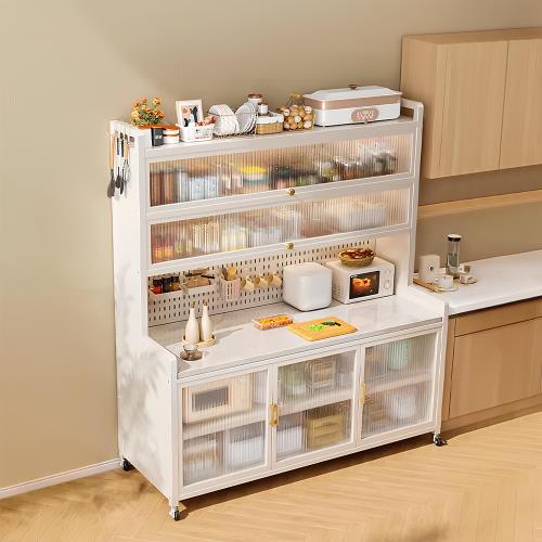 HappyLife 岩板洞洞餐櫥櫃 六層120公分 Y11676