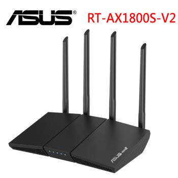 【ASUS 華碩】RT-AX1800S-V2 AX1800雙頻WiFi6 路由器