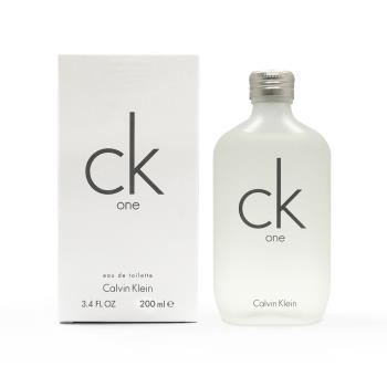 CK ONE 中性淡香水 200ML(原廠公司貨)