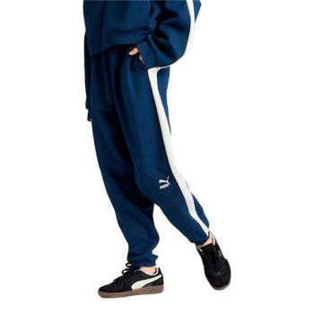 Puma 長褲 縮口 女裝 王淨 排汗 亞規 藍【運動世界】62813214