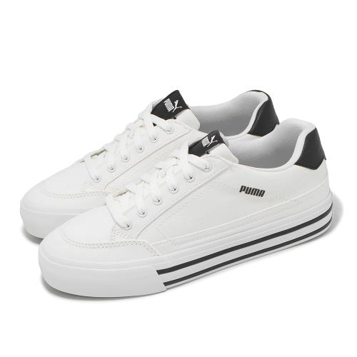 Puma 休閒鞋 Court Classic VULC 男鞋 女鞋 白 黑 小白鞋 帆布 百搭 39502002