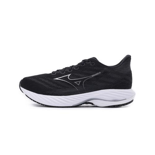 MIZUNO WAVE RIDER 28 慢跑鞋 黑白 J1GC240402 男鞋