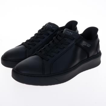SKECHERS 男鞋 休閒系列 瞬穿舒適科技COURT BREAK 寬楦款 (183177WBBK)