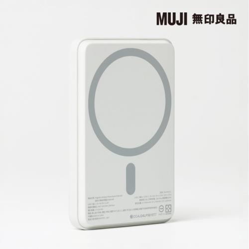 磁吸式無線充電器【MUJI 無印良品】(行動電源)