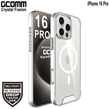 GCOMM iPhone 16 Pro 磁吸晶透軍規防摔殼 Crystal Fusion MagSafe