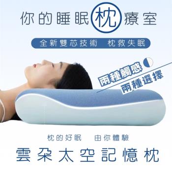 AGAPE雅家倍-雲朵太空記憶枕(含牛奶絲外襯)