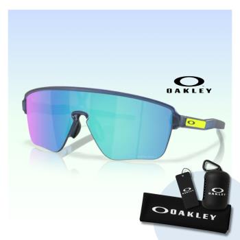 【Oakley】Corridor SQ 運動太陽眼鏡(OO9415-02 Prizm Sapphire 鏡片)