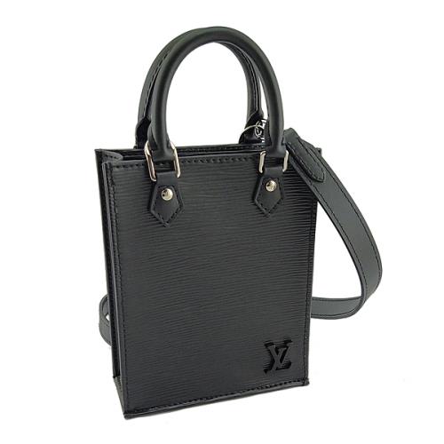  LV 黑色EPI麥穗壓紋牛皮手提斜背兩用Mini 琴譜包【全新未使用展示品-已經過專業臭氧紫外線清潔】