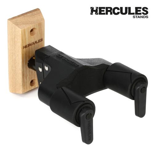 『HERCULES 海克力斯』精美木製背板吉他掛架能垂直展示完全包覆表面 GSP38WB / 公司貨