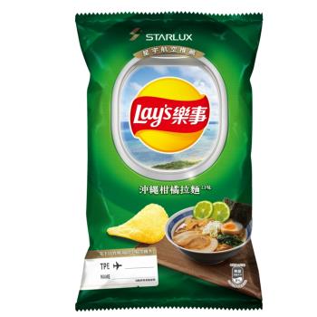 樂事沖繩柑橘拉麵口味洋芋片85G/包