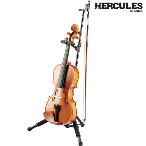 『HERCULES 海克力斯』中 / 小提琴架 DS571BB 重力自鎖AGS系統讓您可以安心的把提琴掛在架上