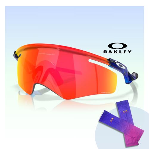 【Oakley】Qntm Kato 運動太陽眼鏡(OO9481D-05 Prizm Ruby 鏡片)