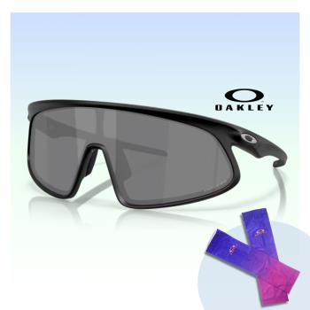 【Oakley】Rslv 運動太陽眼鏡(OO9484D-01 Prizm Black 鏡片)