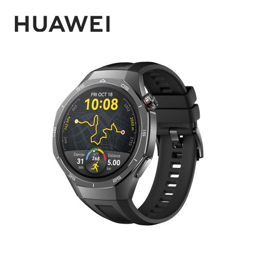 【錶帶好禮組】HUAWEI Watch GT5 Pro 46mm 運動健康智能手錶 專業運動款｜曜石黑