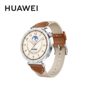 (5好禮組)HUAWEI Watch GT5 41mm 運動健康智慧手錶 馬鞍棕