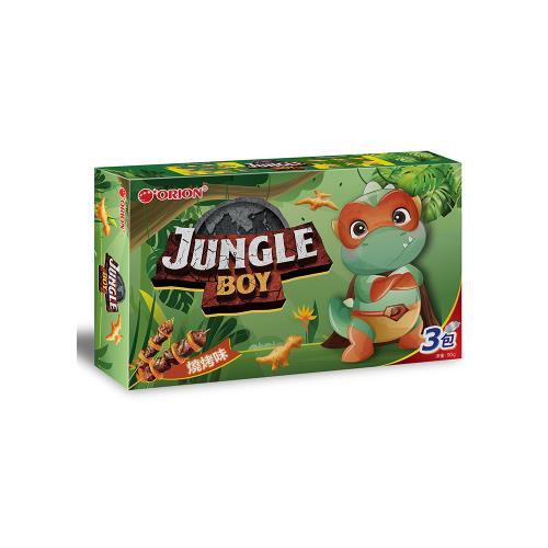 好麗友 好多龍餅乾90g x18盒-燒烤口味