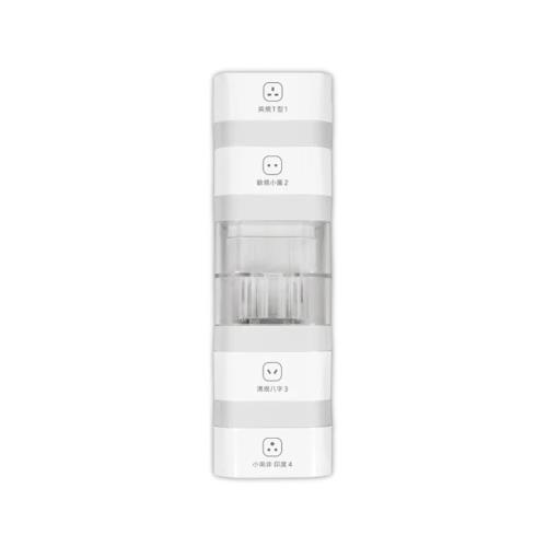 【聖岡科技Dr.AV】UTA-515B全球通5件套 出國轉接頭組(英規T型/4.0mm歐規小圓/中紐澳八字/印度小南非)