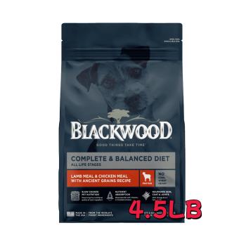 Blackwood 柏萊富-特調全齡犬配方(羊肉+糙米+雞肉)-4.5磅 (狗飼料)