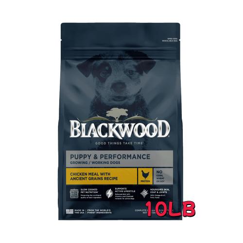 Blackwood 柏萊富-特調幼犬成長配方(雞肉+糙米)-10磅_(狗飼料)  效期：20251103
