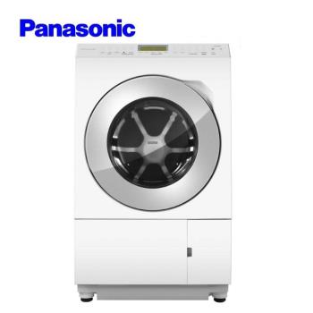 Panasonic國際牌 NA-LX128BL (左開) 12KG 日本製洗脫烘滾筒洗衣機 晶燦白