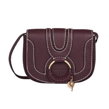 【See By Chloe’】HANA 牛皮迷你肩揹包 暗紫色 - CHS21AS901/98556A