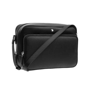 Montblanc 萬寶龍匠心系列牛皮拉鍊信差包