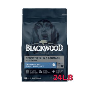 Blackwood 柏萊富-功能性-滋補養生配方(鯰魚+珍珠麥)-24磅 (狗飼料)