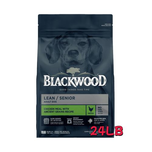 Blackwood 柏萊富-特調低卡保健配方(雞肉+糙米)-24磅_(狗飼料) 效期：20260617