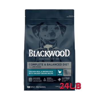 Blackwood 柏萊富-特調成犬活力配方(雞肉+糙米)-24磅 (狗飼料)
